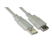 Nano Cable de Extension USB Tipo A-F 1m