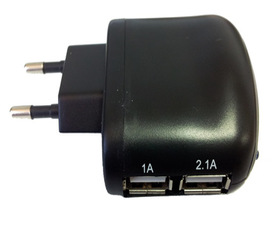 Coolbox Cargador USB Pared UX-2