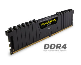 Corsair Vengeance LPX DDR4 16GB (2x8GB) 2400MHz Black