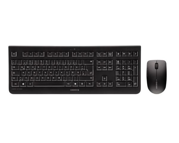 Cherry DW 3000 Teclado y Ratón Inalámbrico Negro