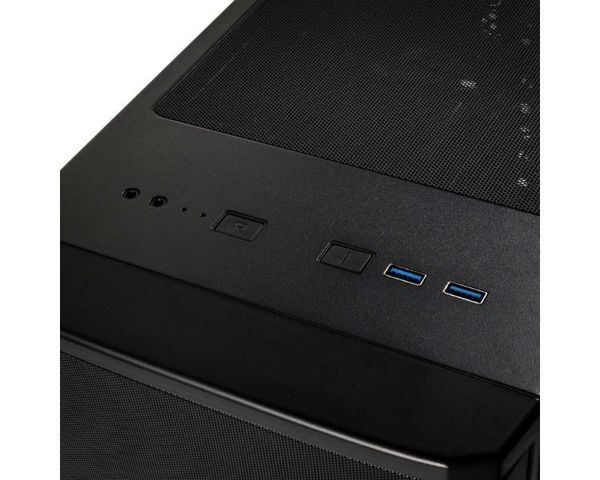BitFenix Nova Mesh TG ATX 4ARGB Cristal Templado Negro