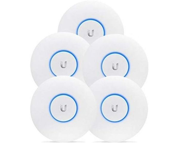 Ubiquiti UniFi UAP-AC-PRO-5 Pack de 5 Puntos de Acceso Techo/Pared