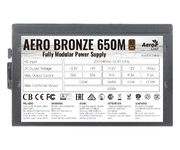 AeroCool AERO 650W Fuente de Alimentación Modular 80+ Bronze