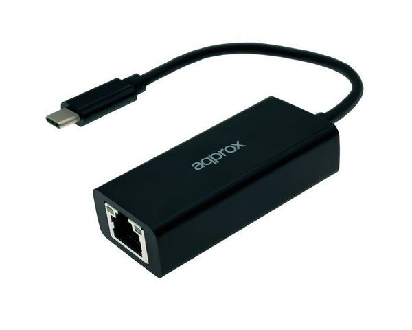 Approx APPC43 Adaptador USB-C a Ethernet Gigabit 10/100/1000 RJ45