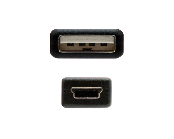 Nanocable Cable USB 2.0 Tipo A Macho a Mini USB Macho 3m