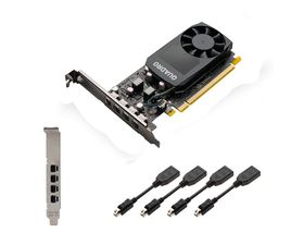 PNY Nvidia Quadro P1000 V2 4GB GDDR5 + Adaptador DP 