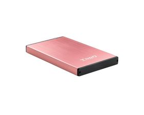 TooQ TQE-2527P Carcasa Externa USB 3.0 para Discos de 2.5'' SATA 3 Rosa