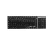 NGS Fortune Teclado Inalámbrico Negro