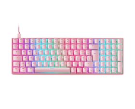 Mars Gaming MKULTRA Teclado Mecánico Gaming Compacto Switch Red RGB Rosa