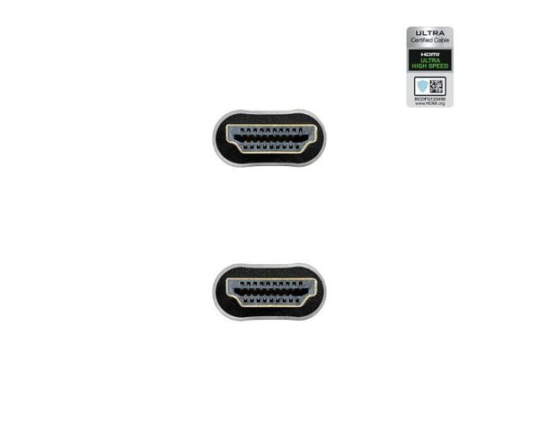 Nanocable HDMI V2.1 Ultra High Speed Tipo A Macho 1.5m Negro