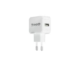 TooQ TQWC-1S01WT Cargador Pared USB-A 5V 2.4A Blanco