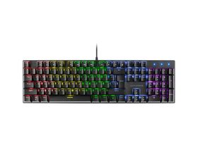 Mars Gaming MK422 Negro Teclado Mecánico RGB Switch Marrón
