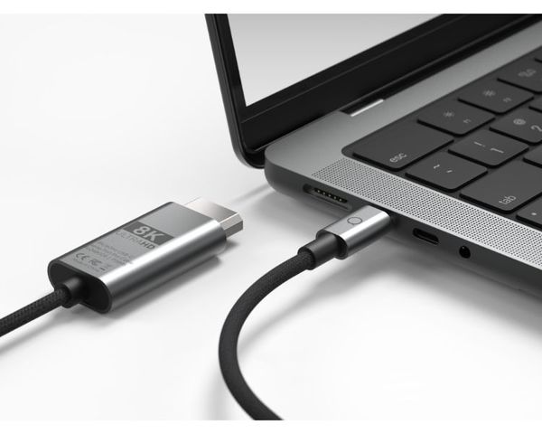 LINQ USB-C a Displayport Pro 2m Negro
