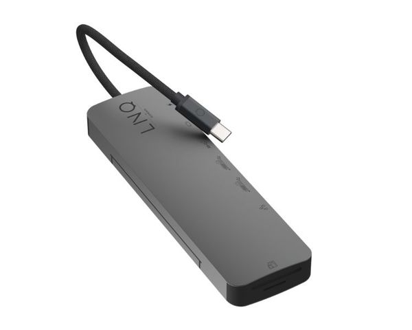 LINQ LQ48020 Pro Studio Hub 9 Puertos USB-C Gris