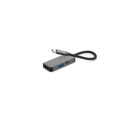 LINQ LQ48000 Hub 3 Puertos USB-C Gris