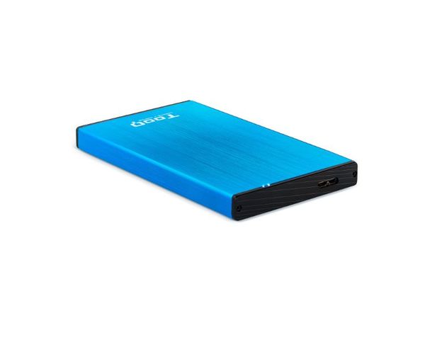 TooQ TQE-2527 Carcasa USB 3.0 para Discos Duros 2.5" SATA 3 Azul