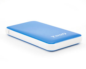 Tooq TQE-2528BL Caja Externa USB 3.1 Azul para Disco Duro 2.5" SATAIII