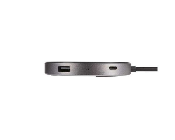 Xtorm XC006 Hub 6 Puertos USB-C + Carga Rápida Qi Negro