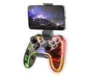 Mars Gaming MGP-BT Mando Bluetooth Multiplataforma Neón RGB + Adaptador SmartphoneWIRELESS MGP-BT NEON RGB + ADAPTADOR SOPORTE MARS GAMING