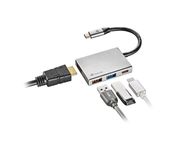 NGS Wonderdock4 Hub 4 en 1 USB-C a HDMI/USB 3.0/USB 2.0/PD 60W