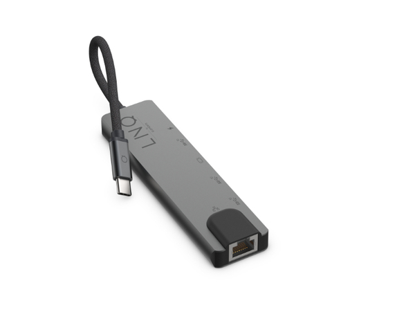 LinQ 6 en 1 PRO USB-C Hub Multipuerto