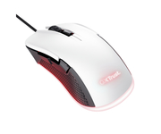 Trust GXT922 YBAR Ratón Gaming LED RGB 7200DPI Blanco
