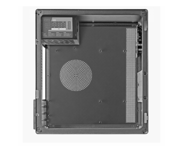 Tacens ORUM X500 Caja Minitorre Slim MicroATX + Fuente Alimentación 500W Ventilador 80mm Negro