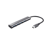 Trust Halyx Hub USB-C 3.2 Gen1 con 4 puertos USB-A