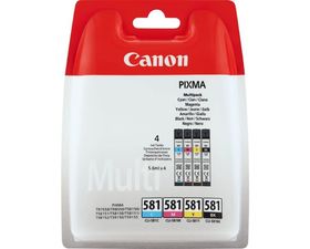 Canon Tinta Multipack 3 Cartuchos CLI-581 C/M/Y/K