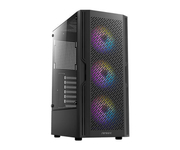 Antec AX20 Midi Tower ATX Cristal Templado USB 3.0 FRGB Negra