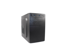 Pc Case MPC-28 Caja MicroATX con Fuente de Alimentación 500W Negro