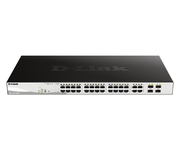 D-Link DGS-1210-28MP/E Switch Gestionado L2 24 Puertos Gigabit PoE + 4 Puertos SFP