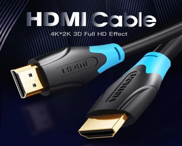 Vention AACBG Cable HDMI 2.0 4K Macho/Macho 1.5m Negro