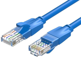 Vention IBELG Cable de Red RJ45 UTP CAT6 AWG26 1.5m Azul