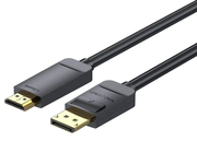 Vention HAGBG Cable Conversor DisplayPort a HDMI Macho a Macho 4K 1.5m Negro