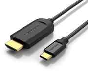 Vention CGUBF Conversor USB-C Macho a HDMI Macho 4K 1m Negro