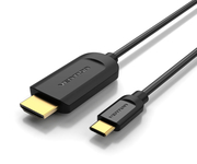 Vention CGUBG Conversor USB-C Macho a HDMI Macho 4K 1.5m Negro