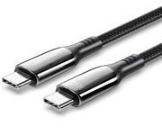 Vention CTKBAV Cable USB 2.0 Tipo-C Macho/Macho 100W 1.2m Negro