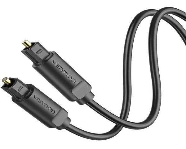 Vention BAEBH Cable de Audio de Fibra Óptica 2m Negro