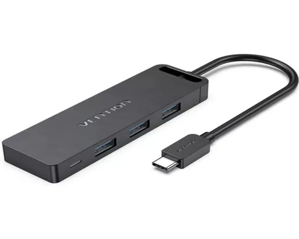 Vention TGTBB Hub de 5 Puertos 3xUSB3.0/ USB-C/ MicroUSB PD Gris