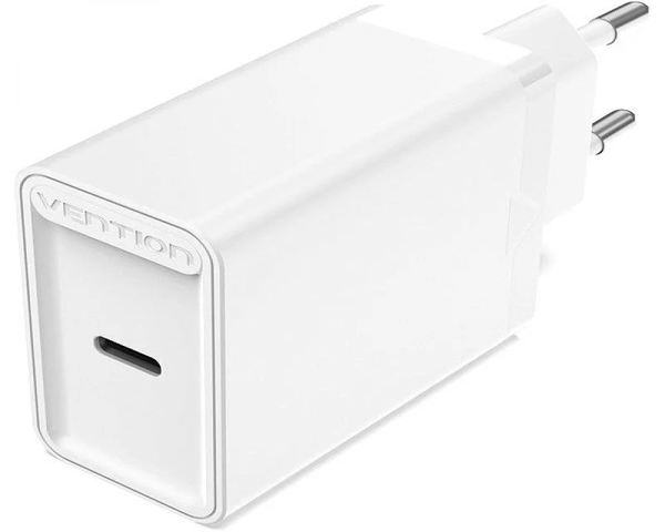 Vention FAIW0-EU Cargador de Pared USB-C 30W Blanco