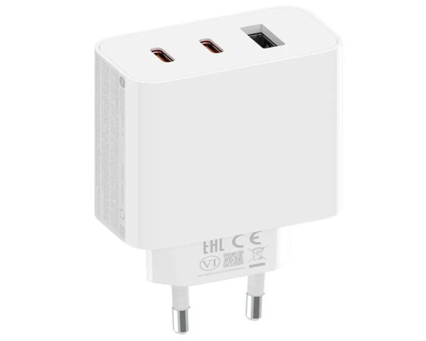 Xiaomi Cargador de Pared 67W 2x USB-C + USB-A Blanco