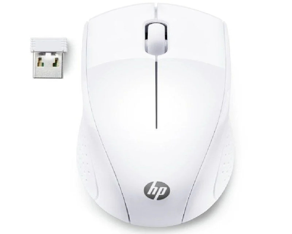 HP 220 Ratón Óptico Inalámbrico Blanco Nieve