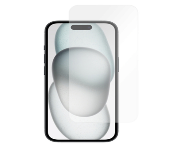 Just in Case Protector Pantalla de Cristal Templado para iPhone 15