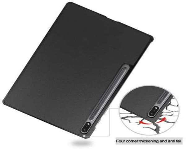 Just in Case Smart Tri-Fold Funda Tablet Samsung Galaxy Tab S9/S9 FE Negro