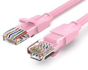 Vention IBEPF Cable de Red RJ45 UTP CAT.6 1m Rosa