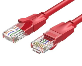 Vention IBERF Cable de Red RJ45 UTP CAT.6 1m Rojo