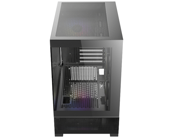 Antec CX500M Caja MicroATX RGB Cristal Templado Negro