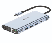 Leotec Docking Station 11 Puertos en 1 USB/USB-C/VGA/HDMI/MicroSD