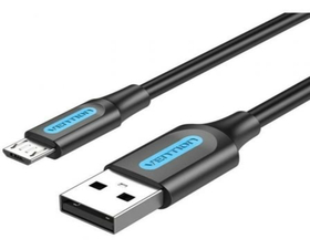 Vention COLBD Cable USB 2.0 a MicroUSB Macho 0.5m Negro